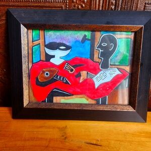 🚫SOLD🚫Original Abstract  Signed Watercolor